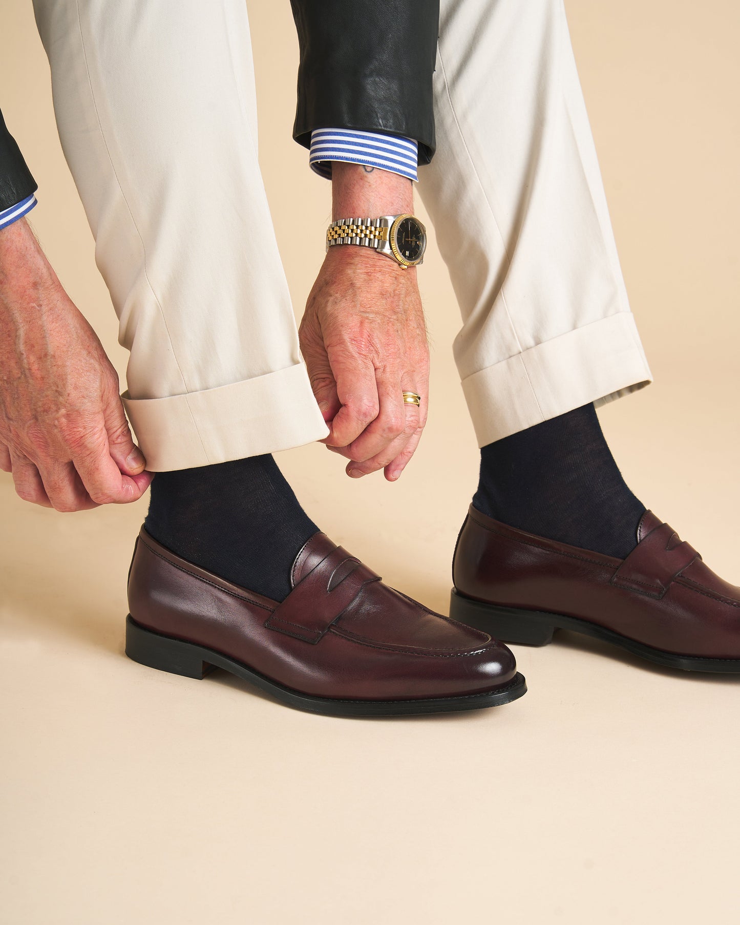 Chaussure Homme - Penny Loafer Bordeaux