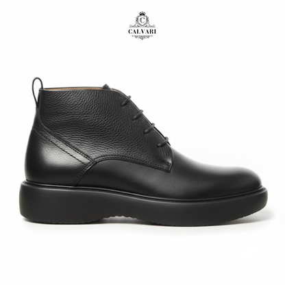 CALVARI — Bottines Noires Premium