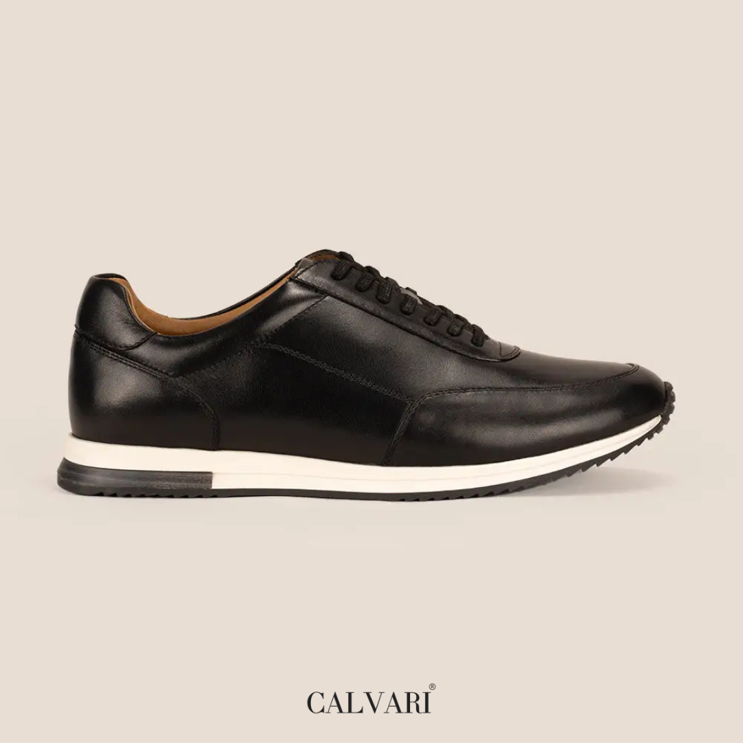 Calvari Runner – Sneaker Élégante en Cuir Premium