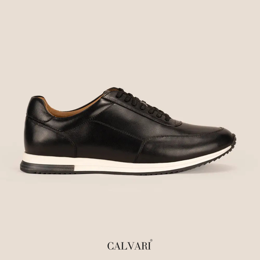 Calvari Runner – Sneaker Élégante en Cuir Premium