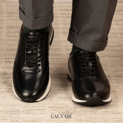 Calvari Runner – Sneaker Élégante en Cuir Premium