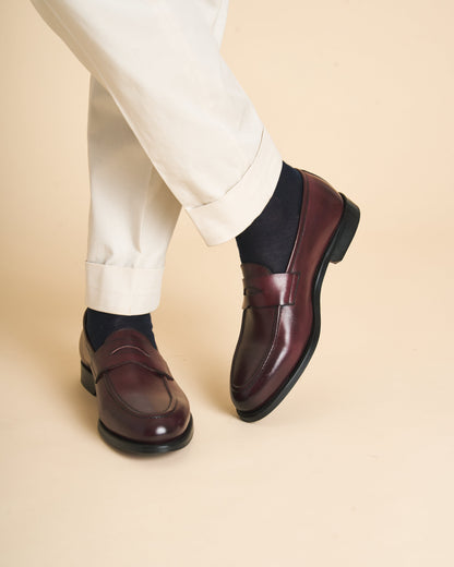 Chaussure Homme - Penny Loafer Bordeaux