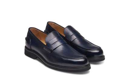 Chaussure Homme - Penny Loafer Bleu